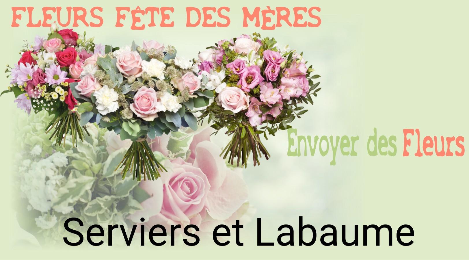 Bouquet de Fête des Mères livré à Serviers-et-Labaume